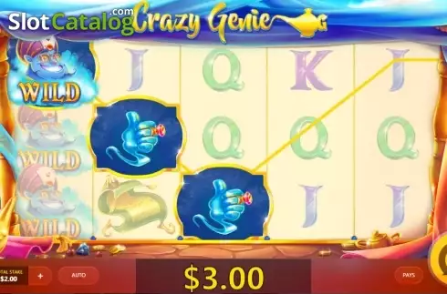 Скрин5. Crazy Genie слот