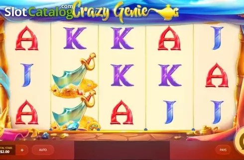 Скрин7. Crazy Genie слот