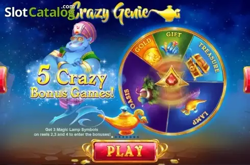 Скрин8. Crazy Genie слот
