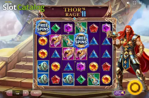 Скрин2. Thor's Rage 2 слот