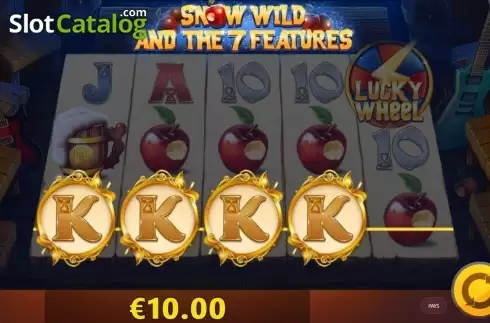 Скрин3. Snow wild and the 7 features слот