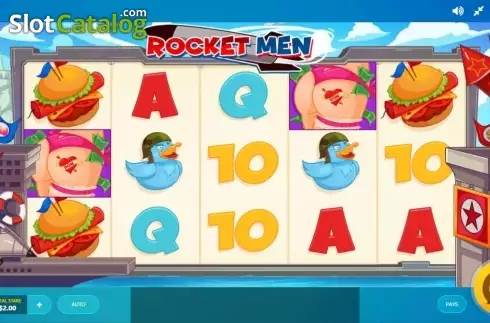 Скрин2. Rocket Men (Red Tiger) слот