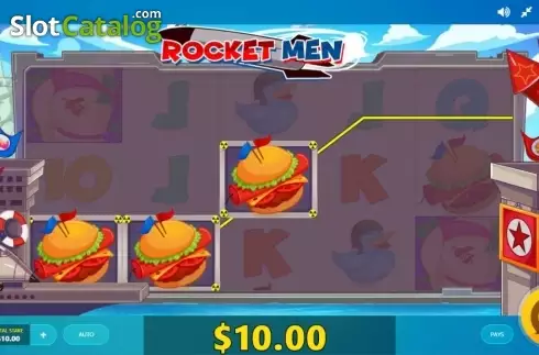 Скрин3. Rocket Men (Red Tiger) слот
