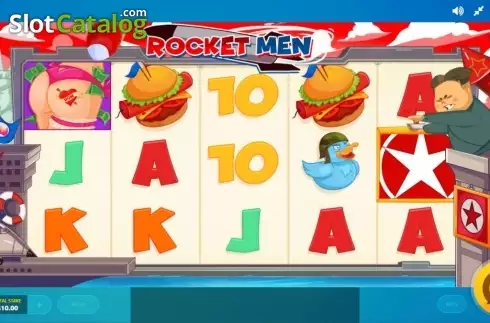 Скрин5. Rocket Men (Red Tiger) слот