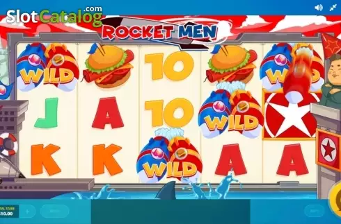 Скрин6. Rocket Men (Red Tiger) слот