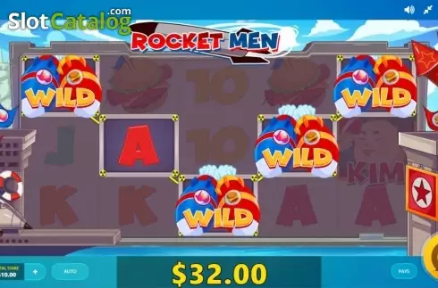 Скрин7. Rocket Men (Red Tiger) слот