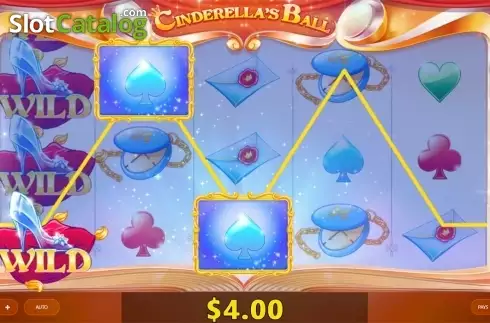 Скрин4. Cinderella's Ball слот