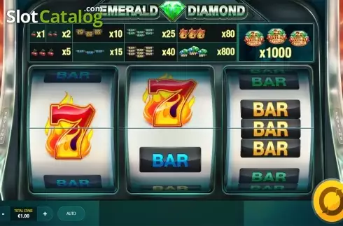 Скрин3. Emerald Diamond слот