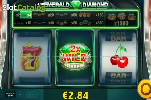 Скрин4. Emerald Diamond слот