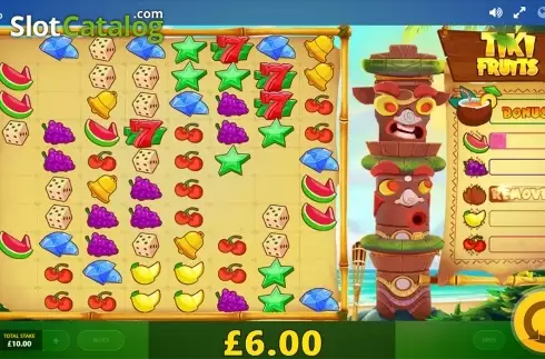 Скрин5. Tiki Fruits слот