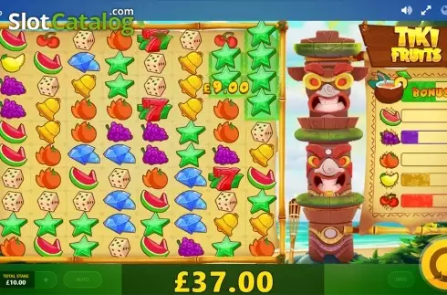 Скрин6. Tiki Fruits слот