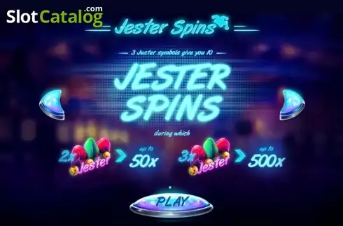 Скрин7. Jester Spins слот