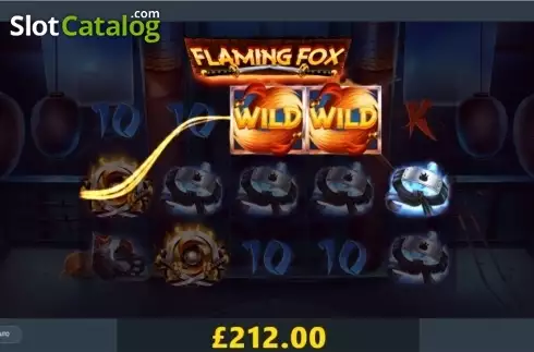 Скрин6. Flaming Fox слот