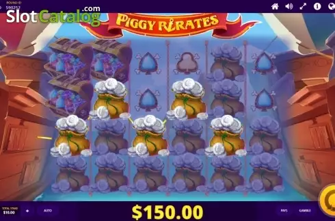 Скрин3. Piggy Pirates слот