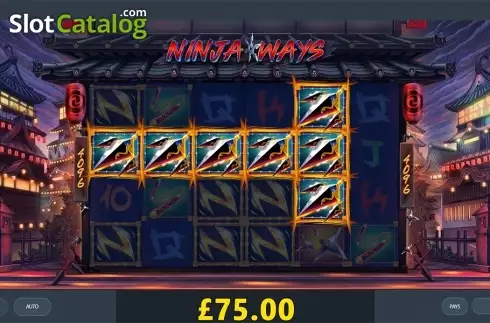 Скрин6. Ninja Ways слот