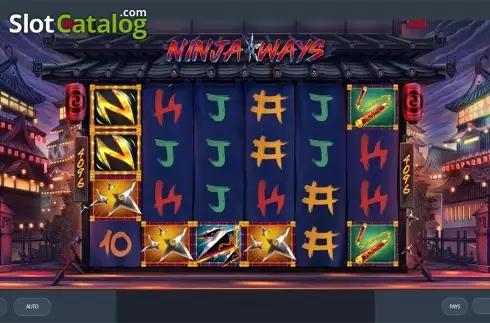 Скрин3. Ninja Ways слот