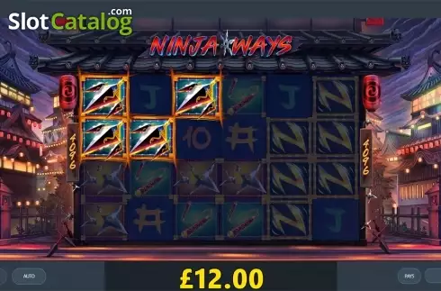 Скрин4. Ninja Ways слот