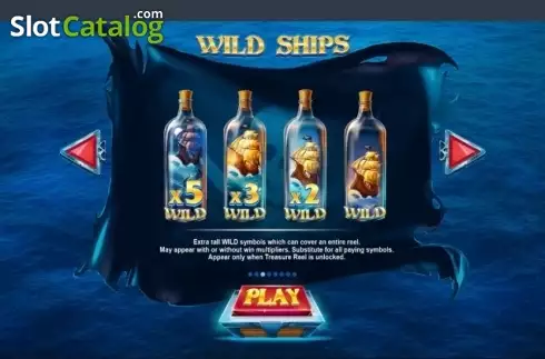 Скрин4. Pirates Plenty The Sunken Treasure слот