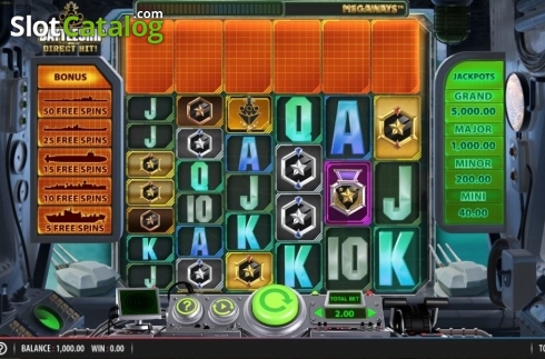 Скрин3. Battleship Direct Hit слот