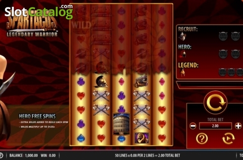 Скрин2. Spartacus Legendary Warrior слот