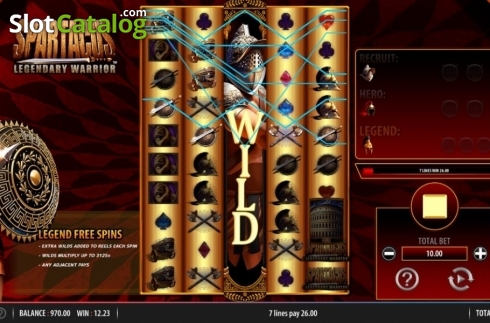 Скрин3. Spartacus Legendary Warrior слот