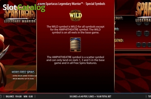 Скрин6. Spartacus Legendary Warrior слот