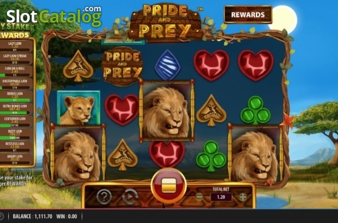 Скрин6. Pride and Prey слот