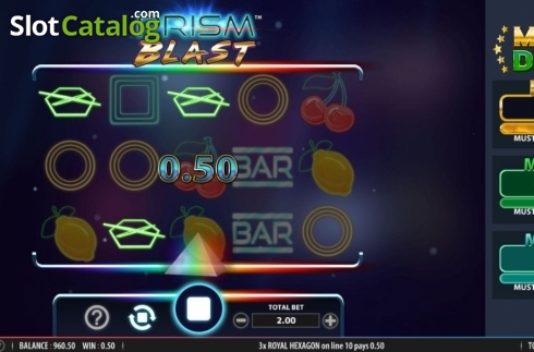 Скрин5. Prism Blast слот