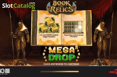 Скрин2. Book of Relics слот