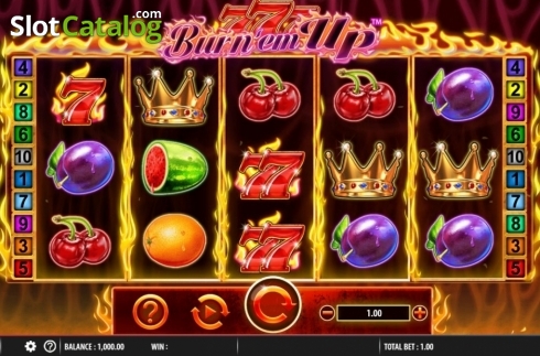 Скрин2. 777 Burn' Em Up слот