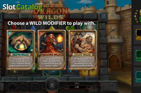 Скрин2. Wicked Dragon Wilds слот