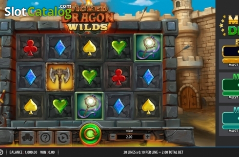 Скрин3. Wicked Dragon Wilds слот