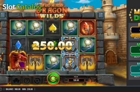 Скрин4. Wicked Dragon Wilds слот