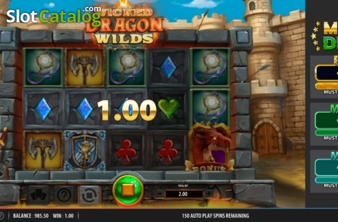 Скрин5. Wicked Dragon Wilds слот