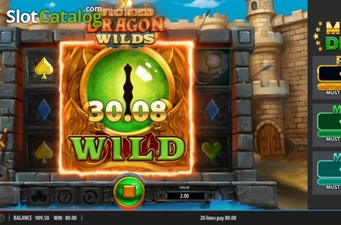 Скрин7. Wicked Dragon Wilds слот