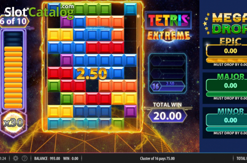 Скрин6. Tetris Extreme слот