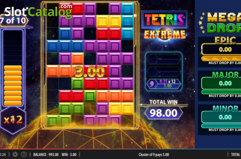 Скрин7. Tetris Extreme слот