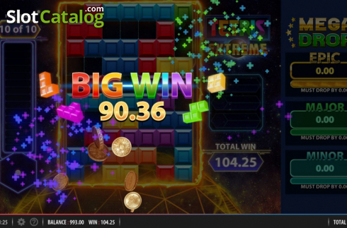 Скрин8. Tetris Extreme слот