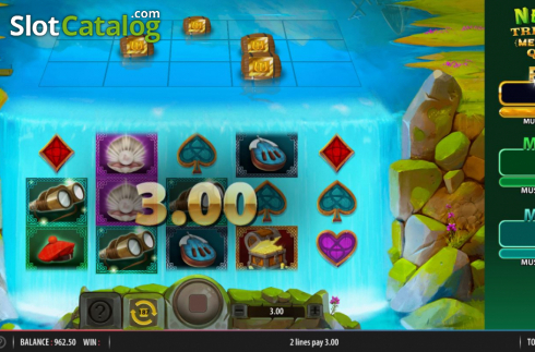 Скрин5. Nessie's Treasure Mega Drop Quest слот