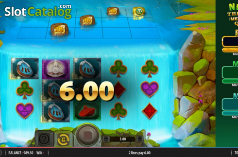 Скрин6. Nessie's Treasure Mega Drop Quest слот