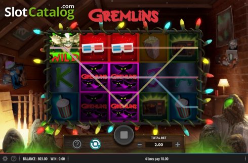 Скрин8. Gremlins слот