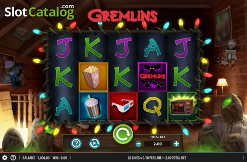 Скрин3. Gremlins слот