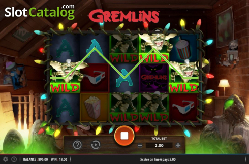 Скрин4. Gremlins слот