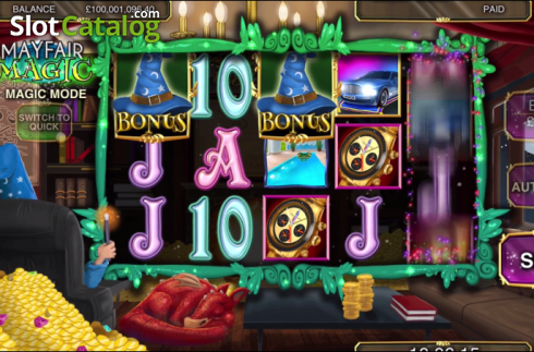 Скрин3. Mayfair Magic (Red7) слот