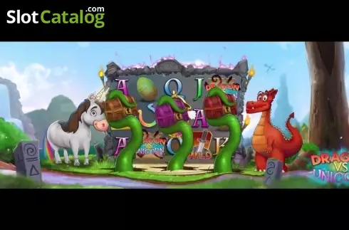 Скрин3. Dragon vs Unicorn слот