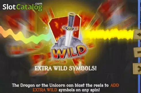 Скрин6. Dragon vs Unicorn слот