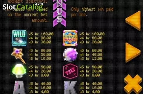 Скрин3. Pinball Magic слот