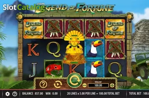 Скрин3. Legend of Fortune слот