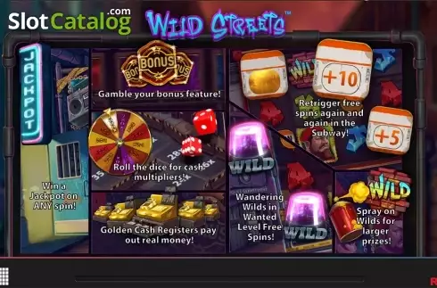 Скрин2. Wild Streets слот