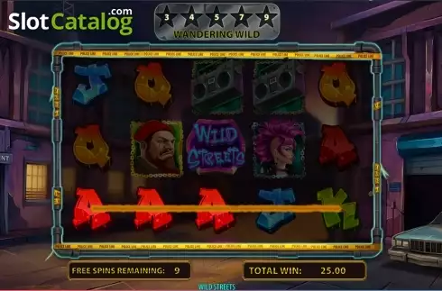 Скрин8. Wild Streets слот